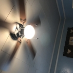 After ceiling fan has been installed