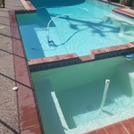 Weekly pool cleaning