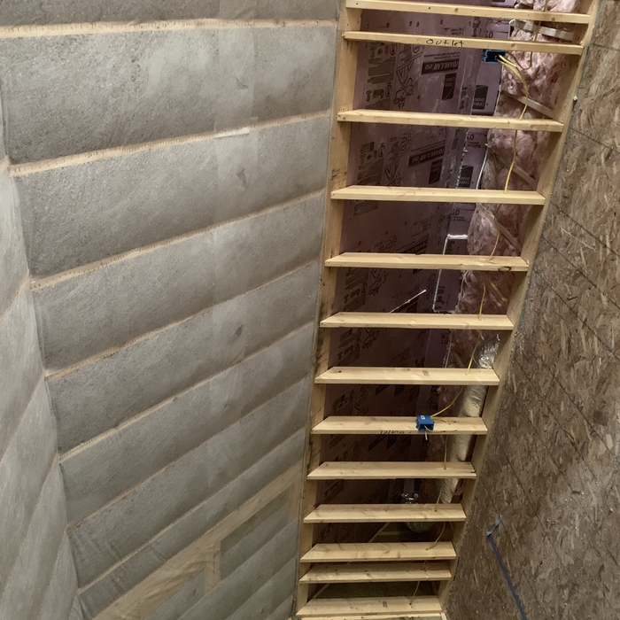 Cellulose installed