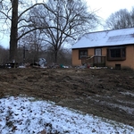 sewer line install