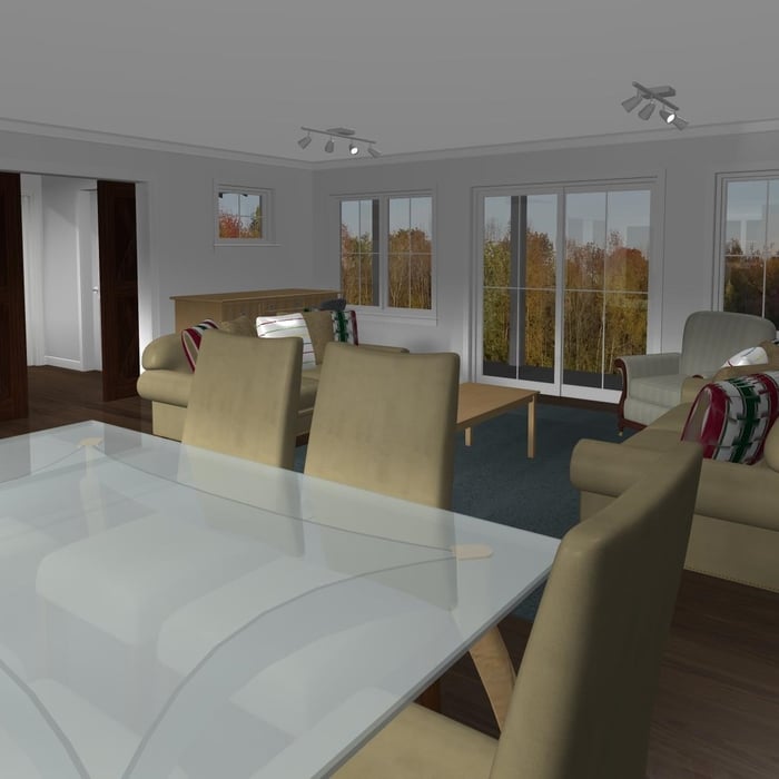 On the Boards- Design Development- interior view