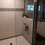 custom shower