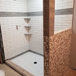 custom shower