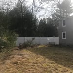 Vinyl Fence Installation - Side