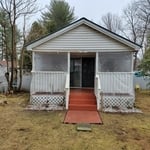 This was a open covered deck which we turned into