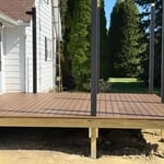 Trex deck