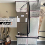 Residential AC install by J&W Heating and Air