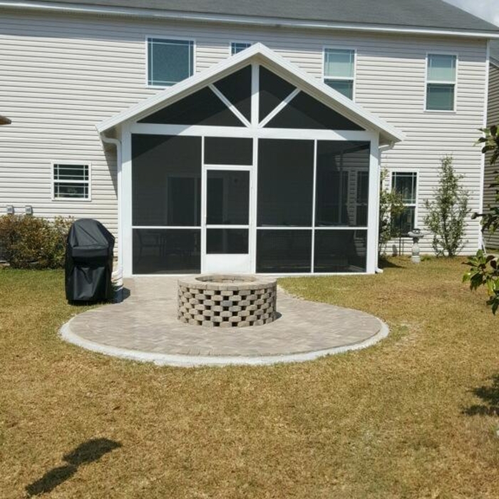 Gable Roof Screen Room