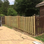 Replace Fence Boards with Top Arc