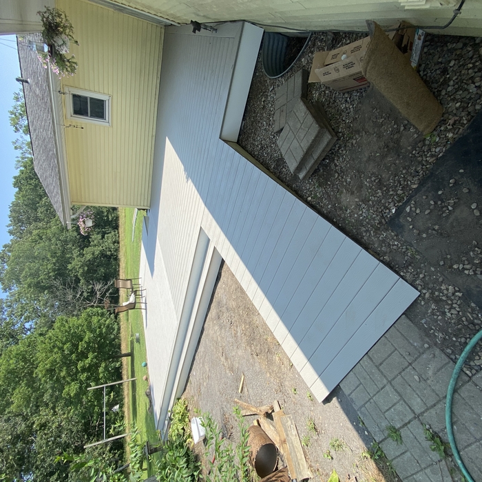 New Deck with handicap ramp