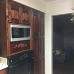 Cabinet Stove Install