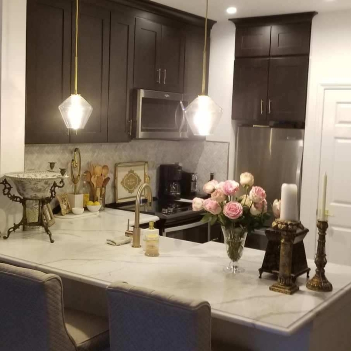 chic kitchen remake