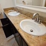 Bathroom sink faucets