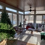 Inside 2nd level sunroom