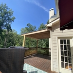Covering and staining