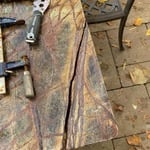 Cracked table