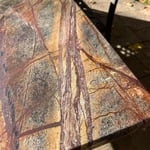 Cracked table