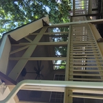 Porch staining