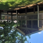 Porch staining