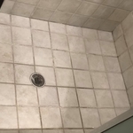 Master shower tile