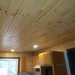 Tounge and Grove ceiling