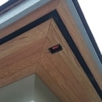 Soffit Replacement with ventilation screen