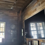Reclaimed barnwood Installation