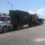 Cans being delivered from back home