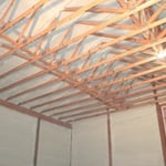 Roof deck and walls