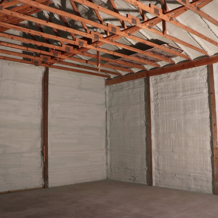 Walls and roof deck