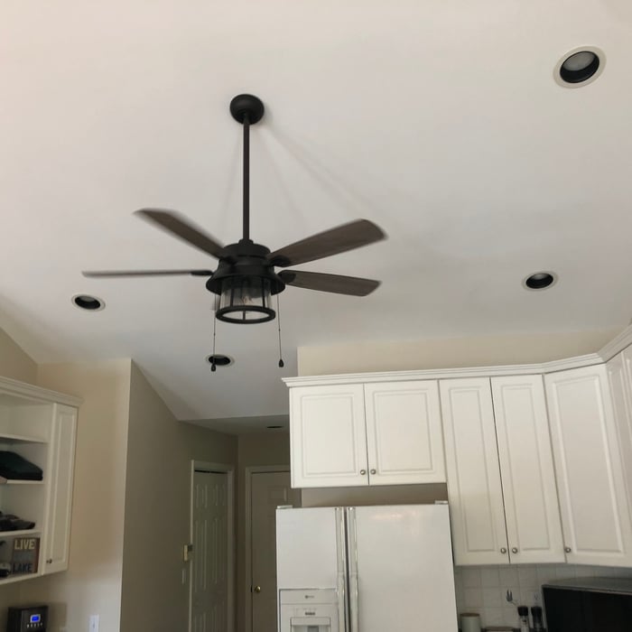 New ceiling fan