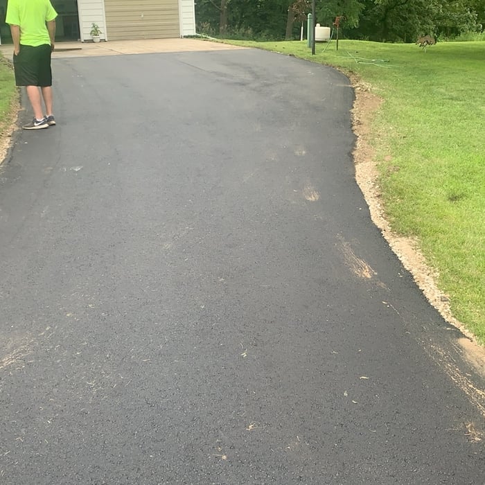 Just a little house driveway