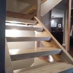 Custom Floating Staircase
