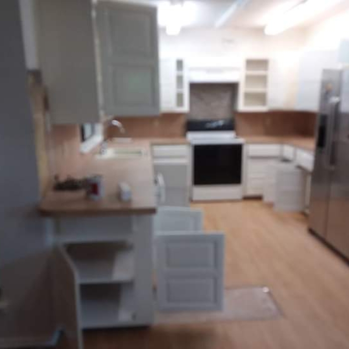 Finished kitchen