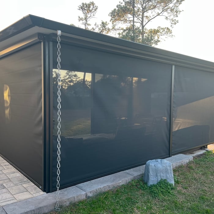 Zip-Tex Rolling Privacy Screen