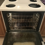 Stove before
