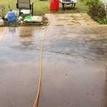 Back patio before pic