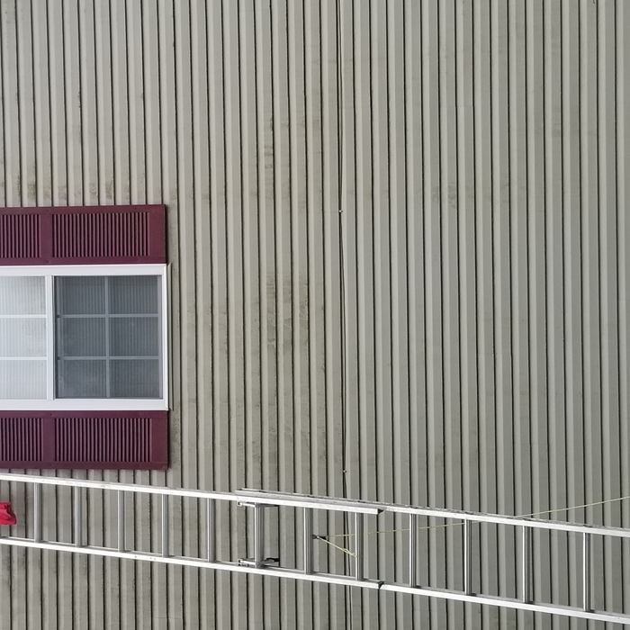Cleaning siding