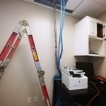 IT Room Cabling - Pre Photo 1