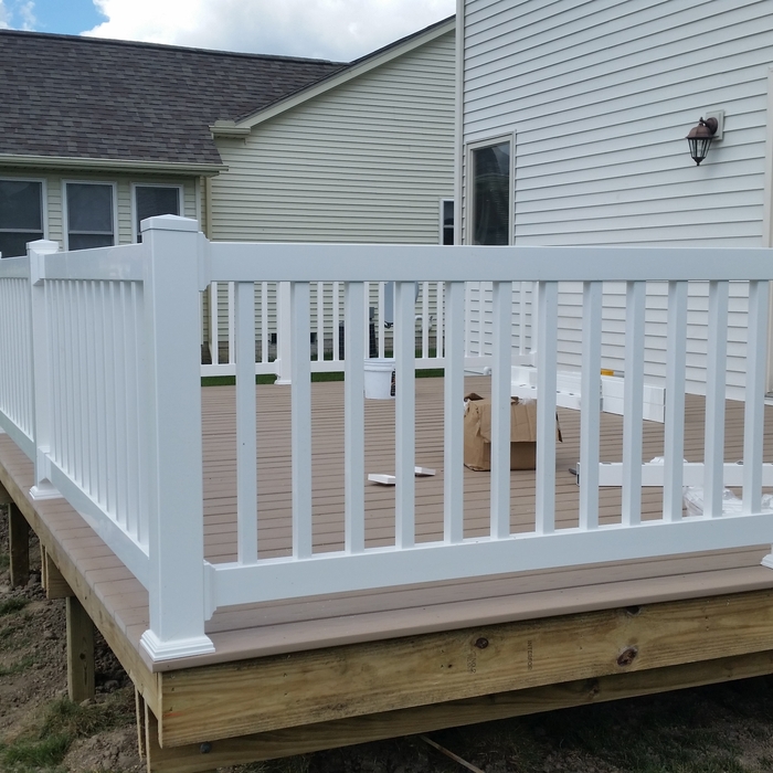 Vinyl Deck Railing