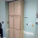 Floating Cabinet install