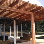 Lake Palestine Cedar Pergola