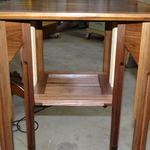 Shelf and side maple detail