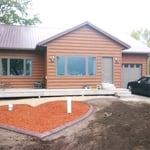 One of a kind lake cabin