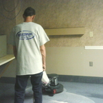 The carpet is blue again!