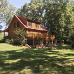 Staining Cabin and Deck