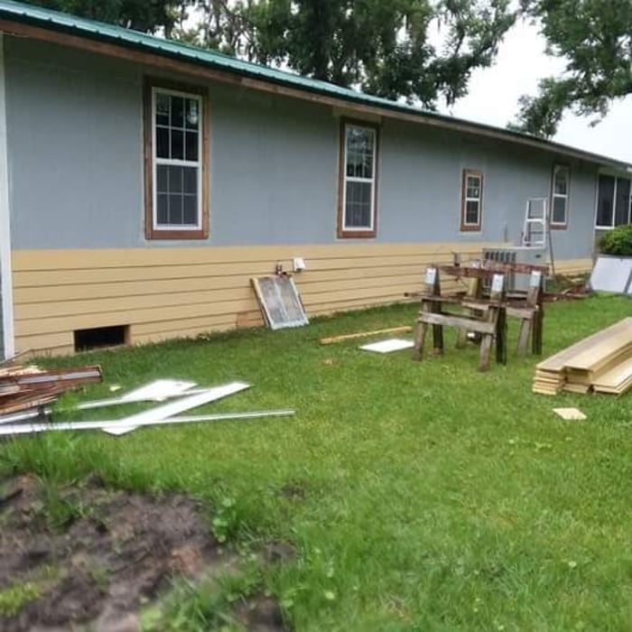 Siding install
