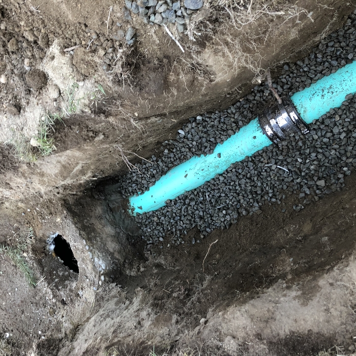 Full sewer line replacement (+hookup 2septic tank)