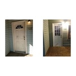 Front door replaced