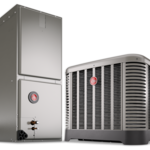 RHEEM HEAT PUMP AND AIRHANDLER SYSTEM